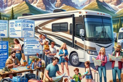 Big Family RV Rental Guide & Checklist for Rocky Mountain Travels